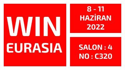 WE ARE AT WIN EURASIA FAIR!