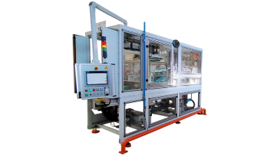 DISHWASHER CABINET ASSEMBLY GASKET INSTALLATION and FLANGE LUBRICATION MACHINE